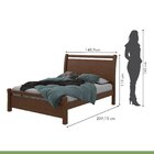 Cama Casal Reali Móveis Lopas