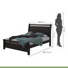 Cama Casal Reali Móveis Lopas