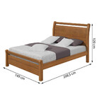 Cama Casal Reali Plus 1,40