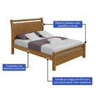 Cama Casal Reali Plus Lopas