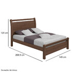 Cama Casal Reali Plus Lopas