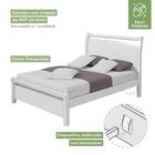 Cama Casal Reali Plus Móveis Lopas Branco