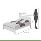 Cama Casal Reali Plus Móveis Lopas Branco