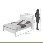 Cama Casal Reali Plus Móveis Lopas Branco