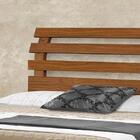 Cama Casal Rebeca 1,40 Atraente - Castanho