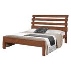 Cama Casal Rebeca 1,40 Atraente - Castanho