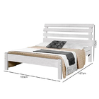 Cama Casal Rebeca Branco