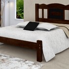 Cama Casal Reforçada Nazaré 100% Madeira Maciça Angelim Imbuia