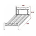 Cama Casal Rustic Florença Espresso Móveis Canela/preto