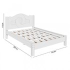 Cama Casal Siena Carmolar Branco