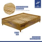 Cama Casal Siena Espresso Móveis Rovere