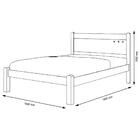 Cama Casal Sofisticada Berli Malbec E Off White