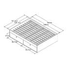 Cama Casal Tókio Branca