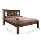 Cama Casal Vaius Chocolate