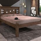 Cama Casal Vaius Chocolate