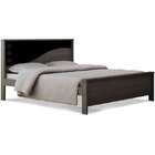 Cama Casal Verona - Novo Horizonte - Gris / Preto
