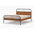 Cama Casal Vitória Espresso Móveis Canela/preto