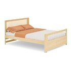 Cama Casal Wave Juvenil Reversivel Em Rattan Com Led Casatema