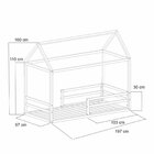 Cama Casinha Infantil  Escrita Antiga