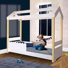 Cama Casinha Infantil Branca Jhulia Divaloto Com Colchão Prob