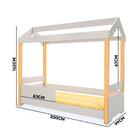 Cama Casinha Infantil Menta Jhulia Divaloto Com Colchão Probe