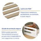 Cama Casinha Infantil Montessoriana 8320 Branco