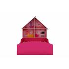 Cama Casinha Montessoriana Com Colchão Solteiro Pink Ploc Gel