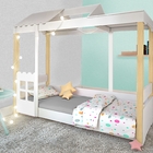 Cama Cassidy Solteiro Branco Com Led