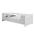 Cama Catânia Solteiro Branca Com Colchão