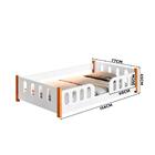 Cama Cercadinho Infantil Branca Melissa Divaloto