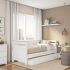 Cama Com Auxiliar Camille Branco