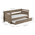 Cama Com Auxiliar Camille Carvalho Com Colchão