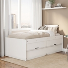 Cama Com Auxiliar Noah Branco