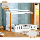 Cama Com Colchão Montessoriana Casal Infantil Ágatha Branco/a