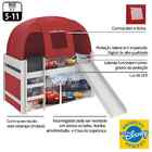 Cama Com Escorrega Barraca Luz/led Carros Original Disney Pur