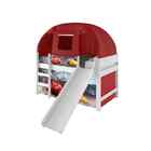 Cama Com Escorrega Barraca Luz/led Carros Original Disney Pur