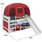 Cama Com Escorrega Barraca Luz/led Carros Original Disney Pur