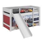 Cama Com Escorregador Áquila Branco