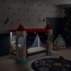 Cama Com Escorregador Com Cortina Princesas Disney