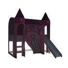 Cama Com Escorregador Com Dossel 2 Torres Com Leds Pripyat Br