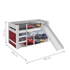 Cama Com Escorregador E Kit Shine Carros Disney Play Com Colc