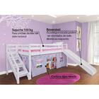 Cama Com Escorregador Infantil C/ Escada De Fácil Acesso - Ca