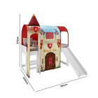 Cama Com Escorregador Joy Com Dossel Barraca Forte E 1 Torre