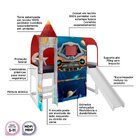 Cama Com Escorregador Joy Com Dossel Barraca Space E 1 Torre