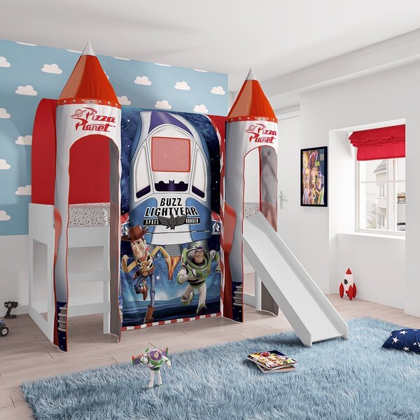 Cama Com Escorregador Joy E Dossel Barraca Toy Story Disney C