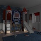 Cama Com Escorregador Joy E Dossel Toy Story Disney Com 2 Tor