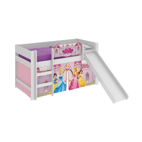 Cama Com Escorregador Princesas Disney Play