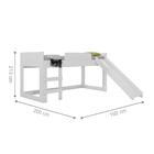 Cama Com Escorregadorturim Branco