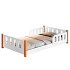 Cama Com Grade Infantil Branca Camila Divaloto