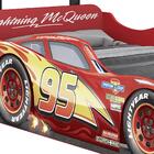 Cama Com Led Carros Disney Star Com Colchão